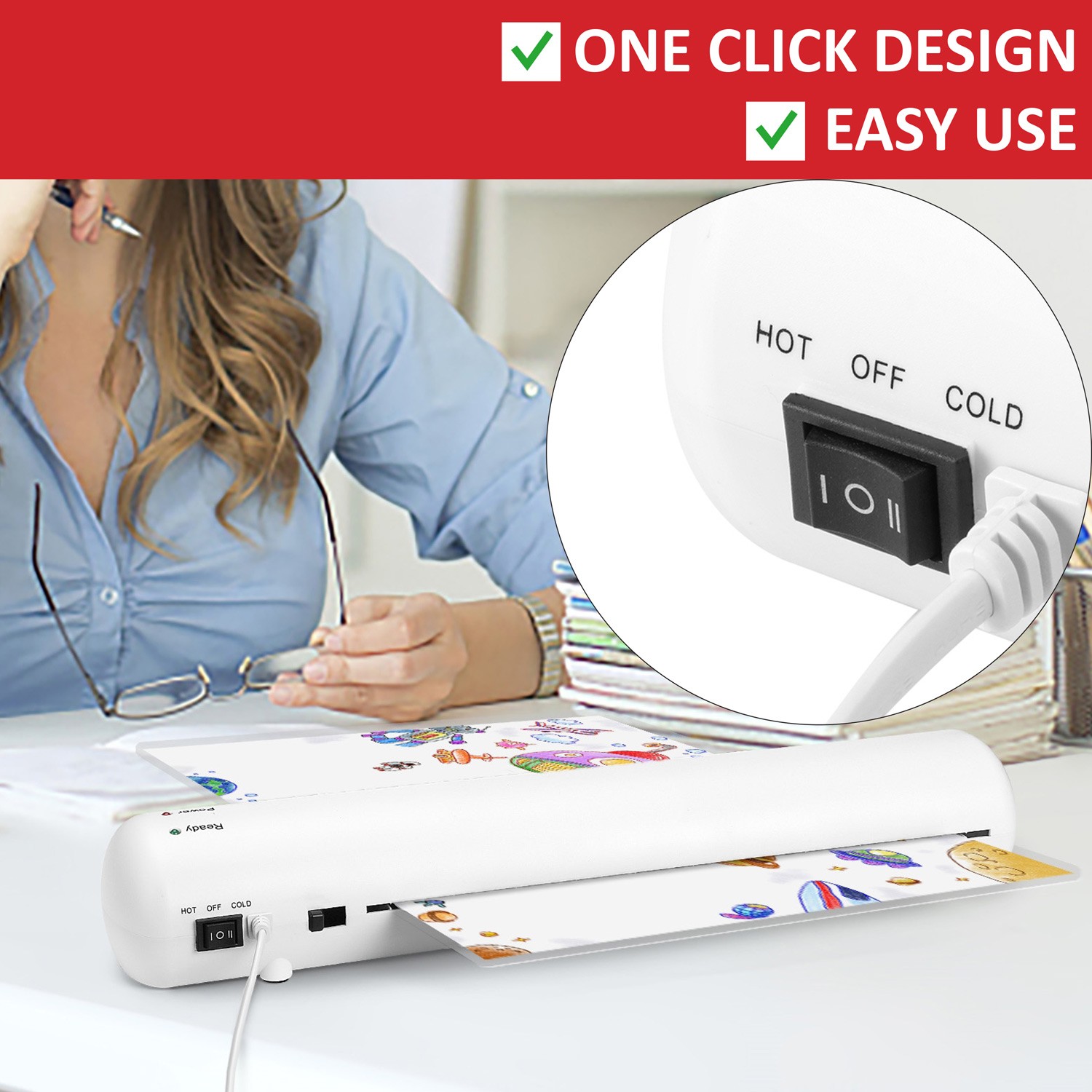 Entry Level 2-Roller Laminator (13-inch / A3-size)