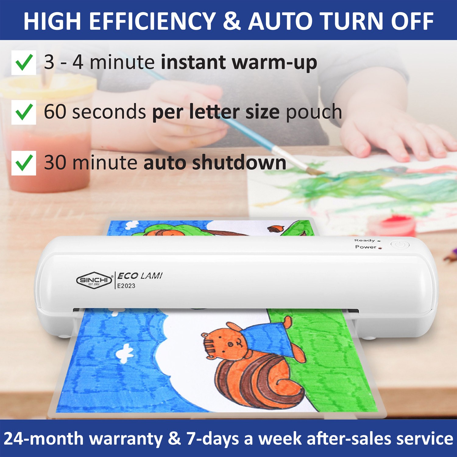Entry Level 2-Roller Laminator (9-inch / A4-size)