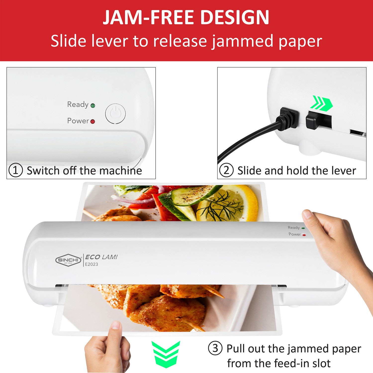 Entry Level 2-Roller Laminator (9-inch / A4-size)
