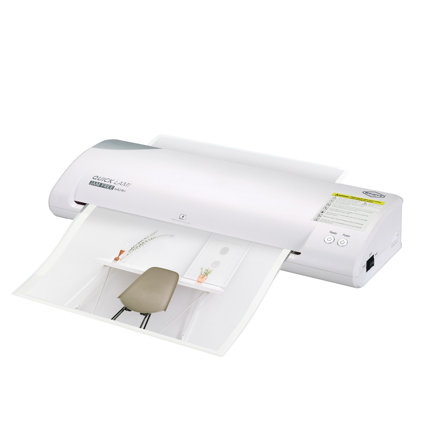 4-Roller Laminator (9-inch / A4-size)