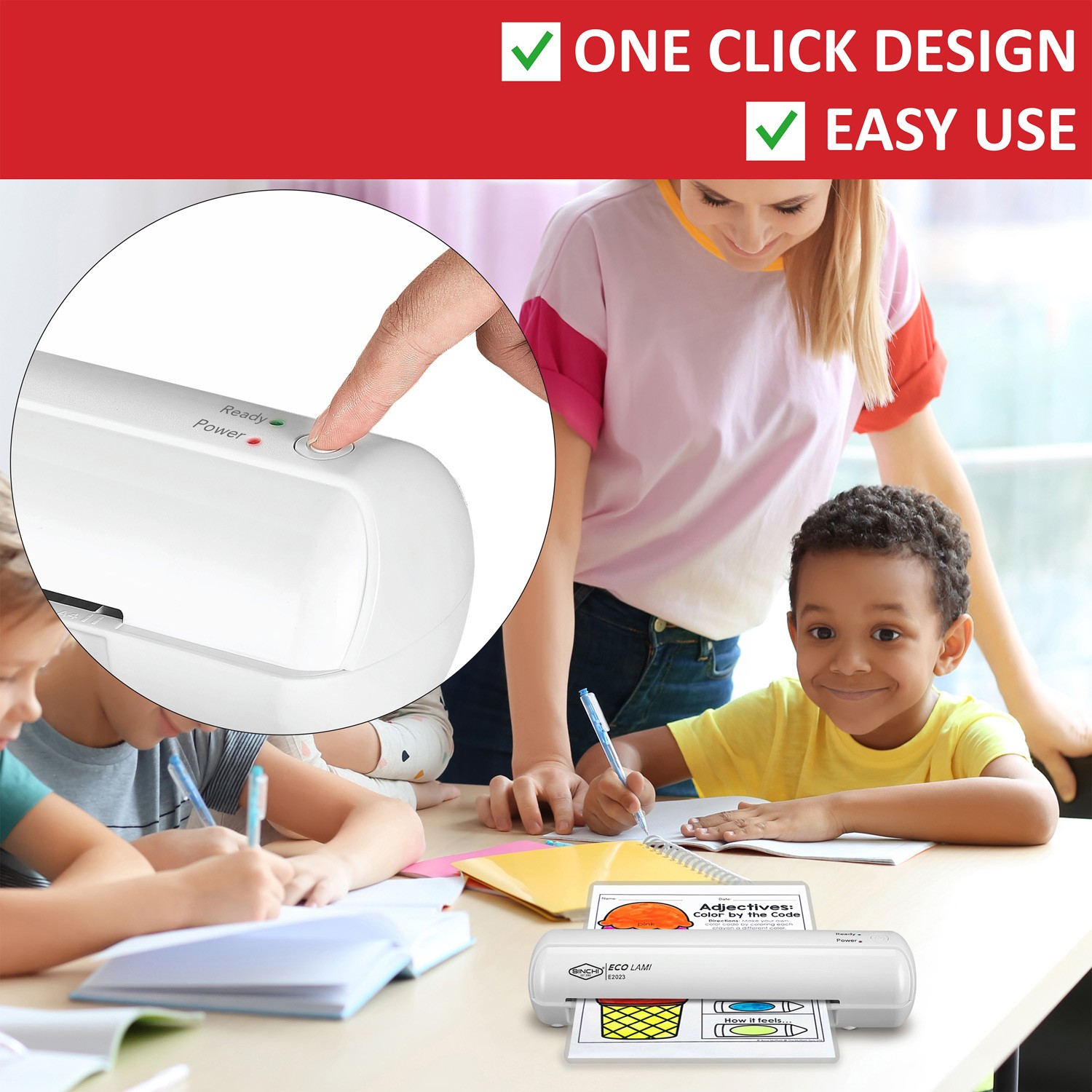Entry Level 2-Roller Laminator (9-inch / A4-size)
